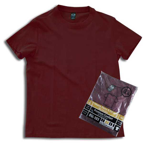 H1003 Premium 100% Ring-Spun Heavy Weight Cotton  200GSM Unisex T-Shirt.