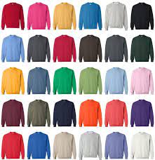 Gildan 1800 Crewneck Sweatshirt Mix & Match Any Color By Size - APPAREL WHOLESALE DEPOT Sweatshirts GILDAN