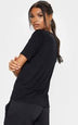H3002 Womens V-Neck 95% Cotton 5% Elastane Cotton Fitted T-Shirt - APPAREL WHOLESALE DEPOT T-Shirt HUDI