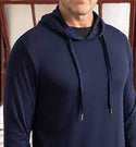 H9004 : Solid Front Jersey Hoodie with Hidden Zippered Pockets - APPAREL WHOLESALE DEPOT Hoodie HUDI