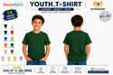H4001 Youth 100% Ringspun Cotton T-Shirt
