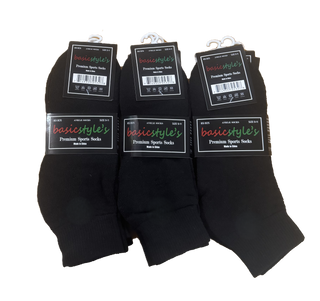 BSI 805 Basicstyle's Premium Ankle Sports Socks