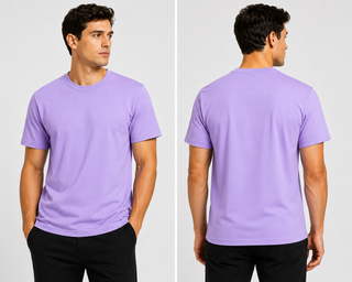 Buy levender HUDI SUPREME™ H1000  100% Virgin U.S. Combed Cotton | 7 oz Heavyweight Premium T-Shirt