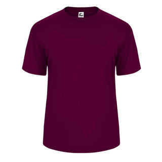 Buy maroon H4003  100% Polyester Performance Youth T Shirt