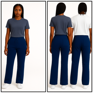 Buy navy H5006 – HUDI Supreme Extreme Heavy 15oz Adult Flare Cut Sweatpant