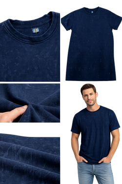 H 6001 HUDI RusticStyles – Premium Vintage Wash T-shirt