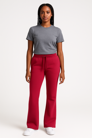 Buy red H5006 – HUDI Supreme Extreme Heavy 15oz Adult Flare Cut Sweatpant