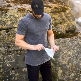 Buy rustic-navy H 6001 HUDI RusticStyles – Premium Vintage Wash T-shirt