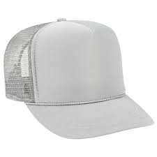 Buy grey Premium Foam Trucker Hat