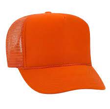 Buy orange Premium Foam Trucker Hat