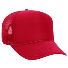Buy red Premium Foam Trucker Hat
