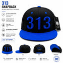 Detroit &amp; Michigan Logo Hats