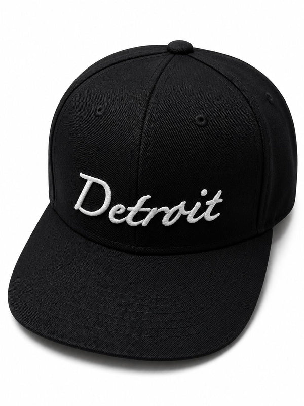 Detroit &amp; Michigan Logo Hats