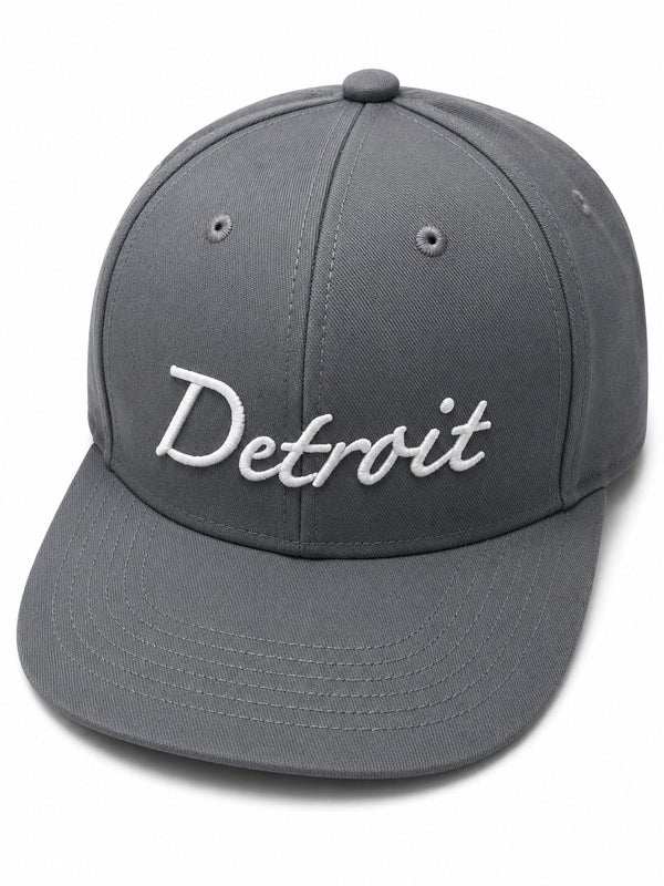 Detroit &amp; Michigan Logo Hats