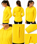 H9004 : Unisex Solid Front Jersey Hoodie with Hidden Zippered Pockets