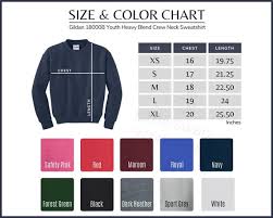 Gildan G180B Youth Crewneck Sweatshirt Mix & Match Any Color By Size - APPAREL WHOLESALE DEPOT Sweatshirts GILDAN