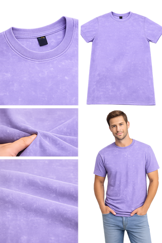 Buy rustic-levender H 6001 HUDI RusticStyles – Premium Vintage Wash T-shirt