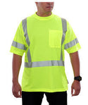 H1005 Safety - 100% Dryfit Safety Shirt with Reflective Tape - APPAREL WHOLESALE DEPOT HUDI