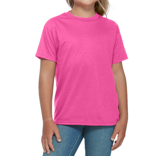 Buy pink H4002 Blended T-Shirt 60 Cotton 40 Polyester Unisex