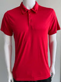 H7002 Button Down Golf Polo 100% Polyester Shirt