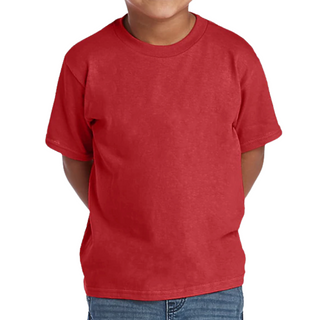 Buy red H4002 Blended T-Shirt 60 Cotton 40 Polyester Unisex